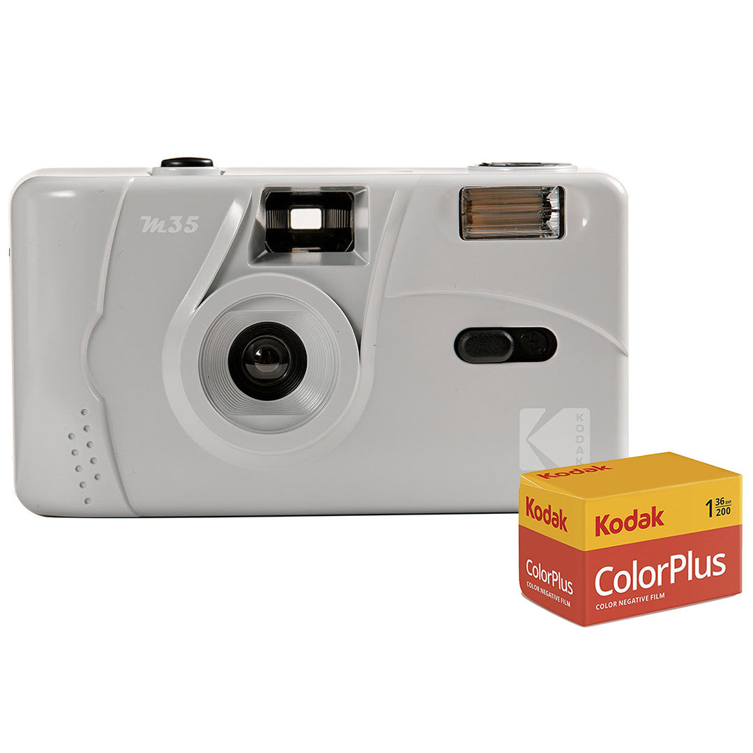 Kodak M35 Film Camera - Marble Grey Camera + 1x 36 Exposure 35mm Film