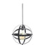 4lite Decorative Globe Cage Lighting Pendant for E27 Large Screw Fit Lamp (Bulb Not Included) - Matte Black - maplin.co.uk