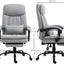 ProperAV Extra Ergonomic Adjustable Reclining Office Chair with 6-Point Vibration Massage, Lumbar Heating & Footrest - maplin.co.uk