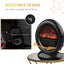 Maplin 1500W Freestanding Electric Fireplace Heater with Flame Effect & Rotatable Head - maplin.co.uk