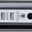 Masterplug 2m 4 Socket 13A plus 2x USB-A Ports Extension Cable Lead - Black - maplin.co.uk