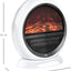 Maplin 1500W Freestanding Electric Fireplace Heater with Flame Effect & Rotatable Head - maplin.co.uk
