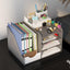 ProperAV Extra Lockable 2-Drawer Vertical Filing Cabinet with Adjustable Hanging Bar