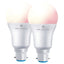 4lite WiZ Connected A60 Dimmable Multicolour WiFi LED Smart Bulb - B22 Bayonet Pack of 2