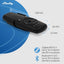 Shelly BLU Smart 4-Channel Bluetooth & Zigbee Remote Control with Gesture Control