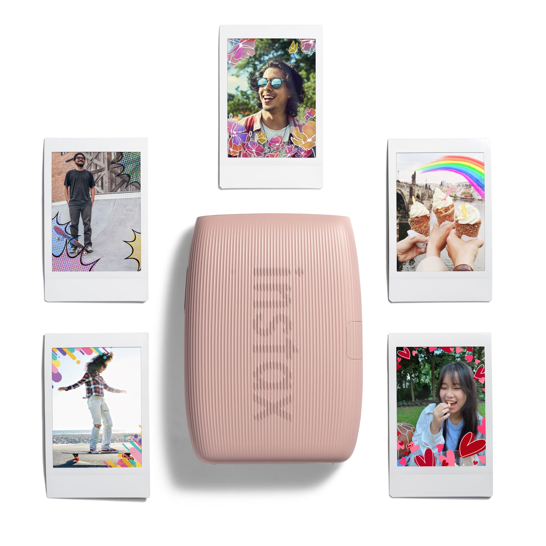 Fujifilm Instax Mini Link 3 Wireless Smartphone Photo Printer - Rose Pink