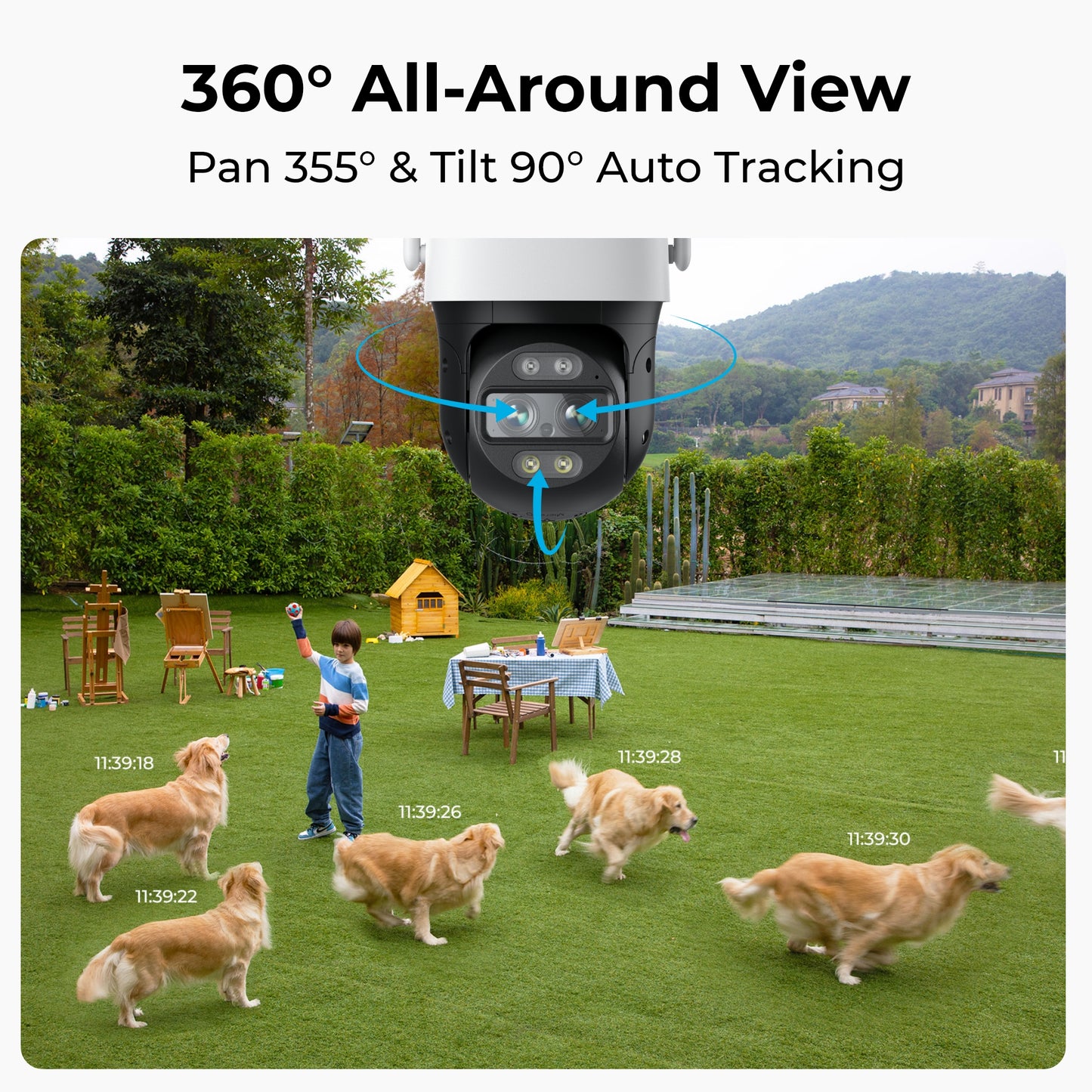 Reolink Trackmix 4K 8MP Dual-View PoE Security Cam