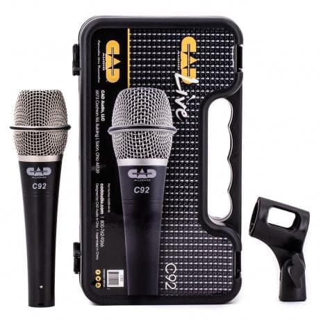 CAD Live C92 Cardioid Condenser Handheld Microphone - maplin.co.uk