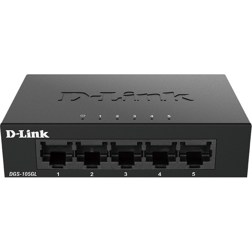 D-Link 5-Port Gigabit Ethernet Metal Housing Unmanaged Switch