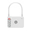 Maplin MiLi MiLock Combination Padlock Item Locator White