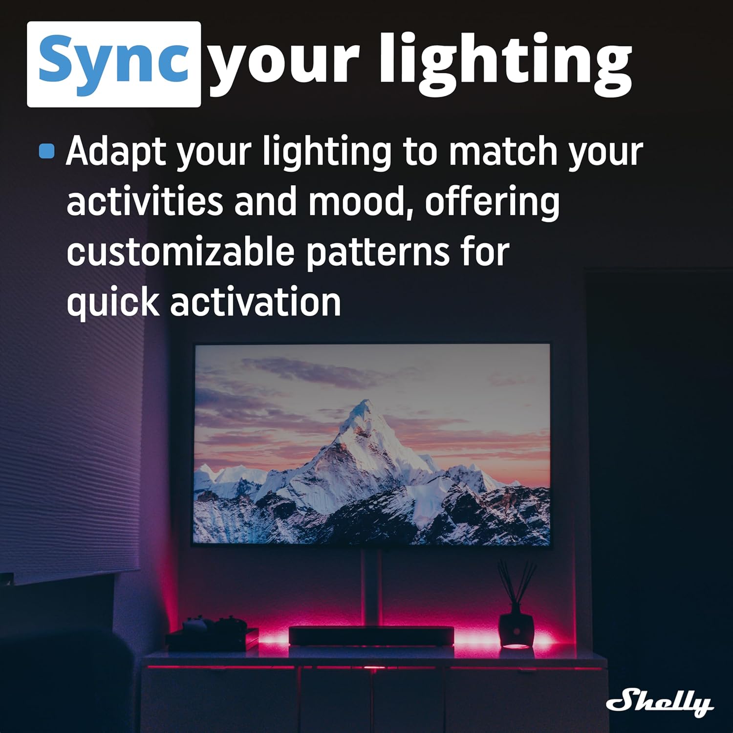 Shelly Plus RGBW PM WiFi Operated RGBW Controller for LED Strips