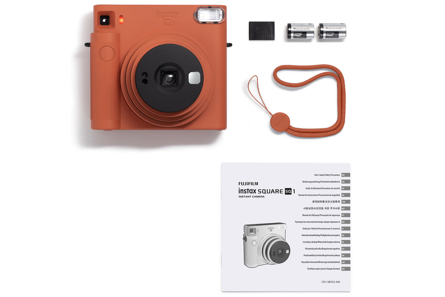 Fujifilm Instax Square SQ1 Instant Camera - Terracotta Orange
