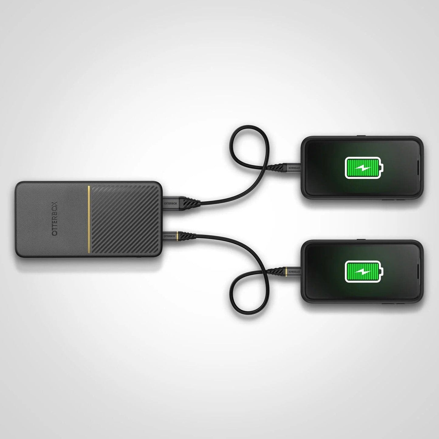 OtterBox 20,000mAh USB-A / USB-C PD 18W Power Bank - Black - maplin.co.uk