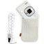 Fujifilm Instax Mini Liplay Accessory Kit with Neck Strap & Knitted Pouch - Stone White