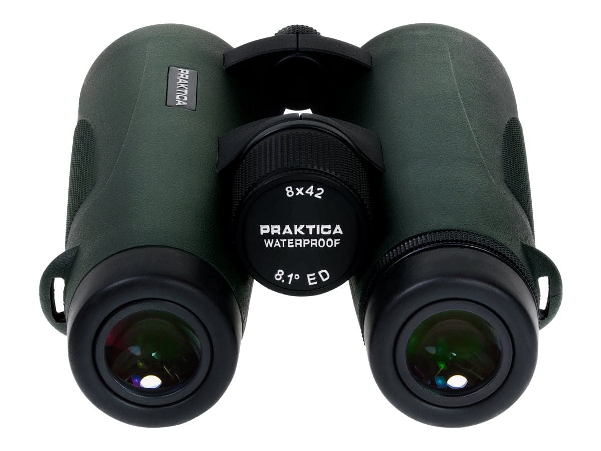 PRAKTICA Ambassador ED 8x42mm Binoculars - Green - maplin.co.uk