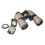 PRAKTICA Falcon 12x50mm Porro Prism Field Binoculars - Sand Binoculars + Compass