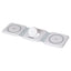 Maplin 3-in-1 Magnetic Wireless Charging Mat for Phone / Earbuds / Watch