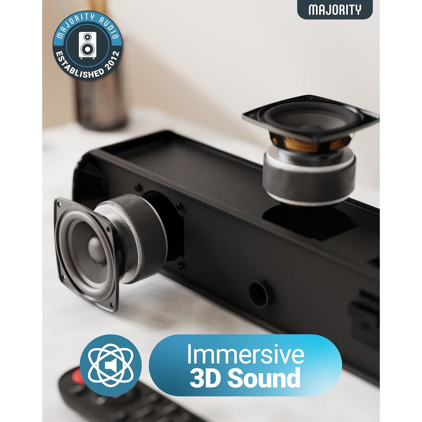 Majority Naga 60 2.1 Bluetooth Soundbar