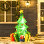 HOMCOM 5ft LED Inflatable Christmas Tree Decoration - maplin.co.uk