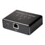 Maplin RJ45 1 Port In 4 Ports Out Ethernet LAN Splitter - Black