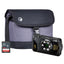Pentax WG-8 20MP 5x Zoom Tough Compact Camera - Black Camera + 64GB SD Card + Case