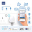 British General Slim Nexus Double Switched 13A Power Socket + Smart Home Control - White - maplin.co.uk