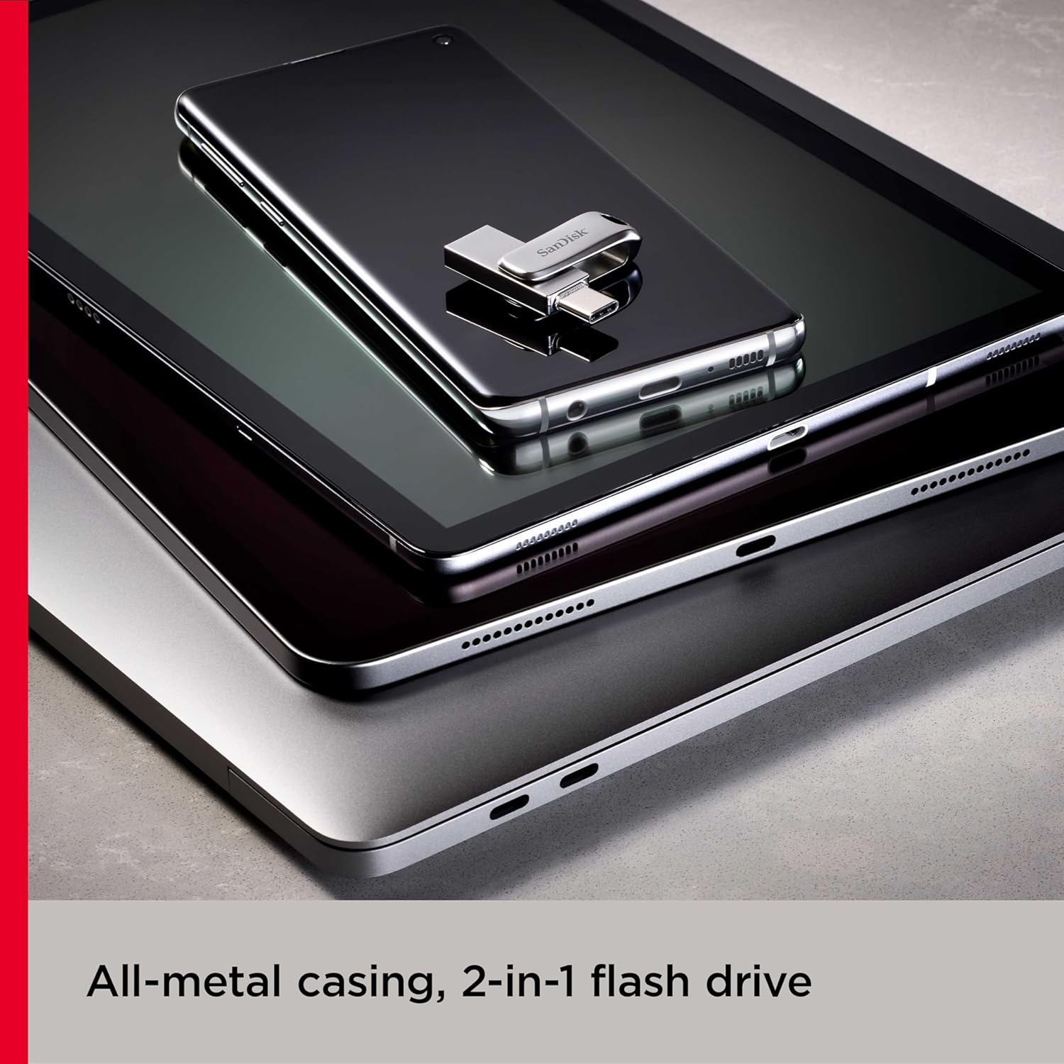 SanDisk 64GB Ultra Dual Drive Luxe USB-A / USB-C 3.2 Flash Drive