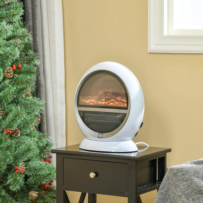 Maplin 1500W Freestanding Electric Fireplace Heater with Flame Effect & Rotatable Head - maplin.co.uk