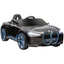 HOMCOM BMW i4 Licensed 12V Kids Electric Ride On Car with Remote Control, Portable Battery, Music, Horn & Headlights - maplin.co.uk
