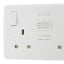 British General Nexus Double Switched 13A Power Socket with Door Chime - White - maplin.co.uk