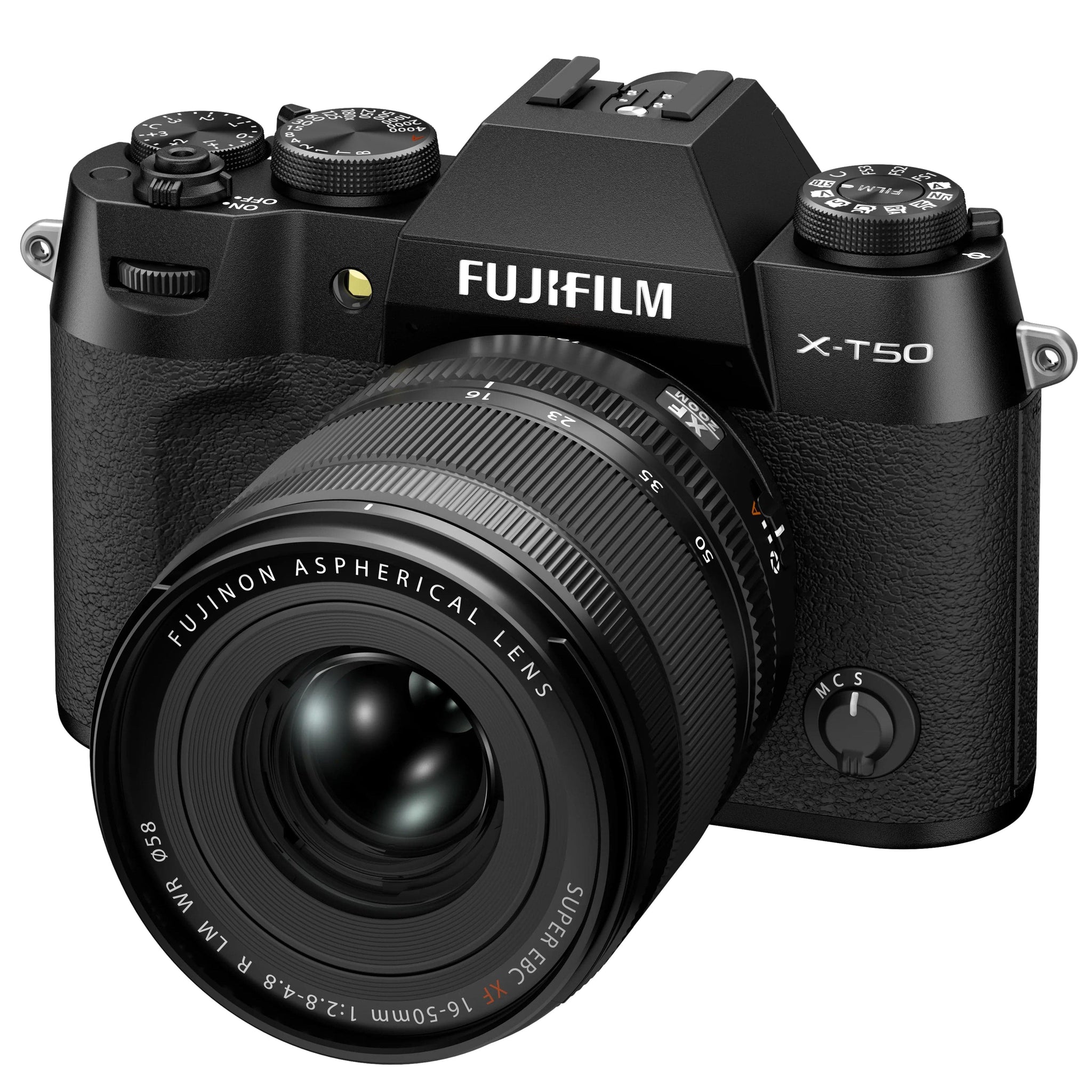 Fujifilm X-T50 Mirrorless Digital Camera - Black