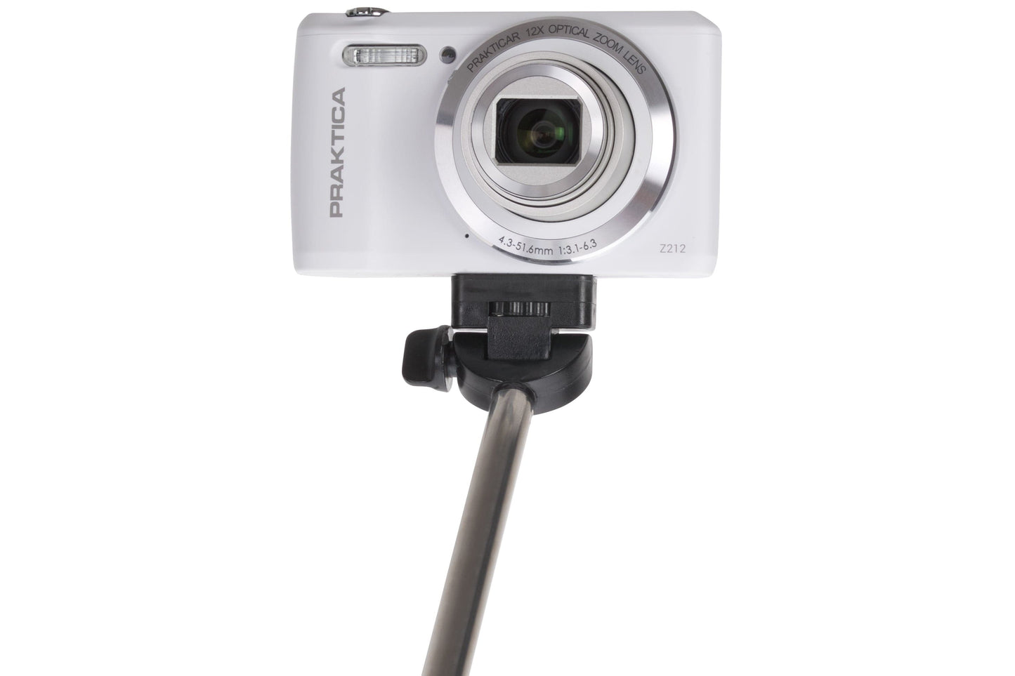 Praktica Z07-1 Hand Held Compact Camera Selfie Stick - Black - maplin.co.uk