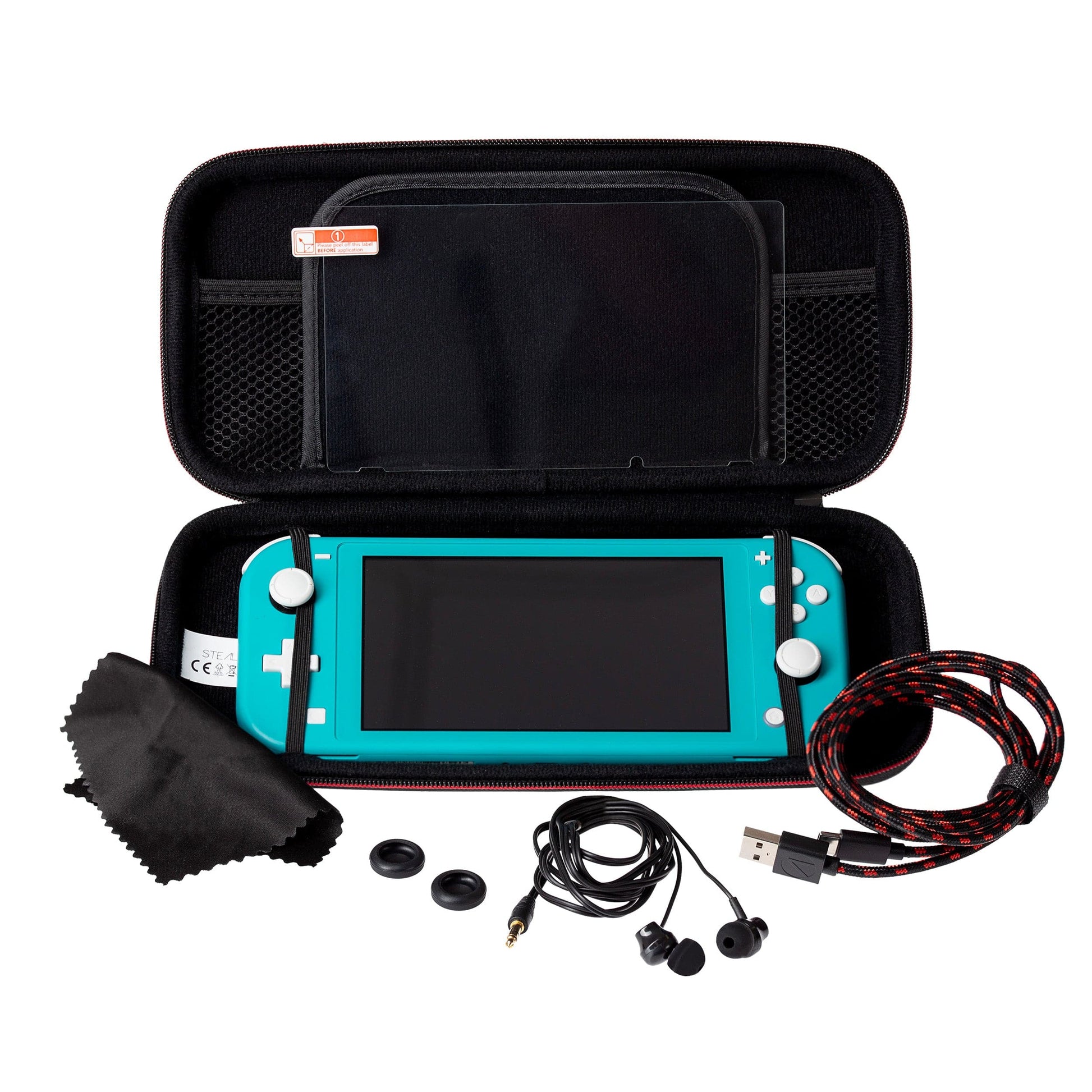 Maplin Hard Case and Cable Kit for Nintendo Switch with Earphones - maplin.co.uk