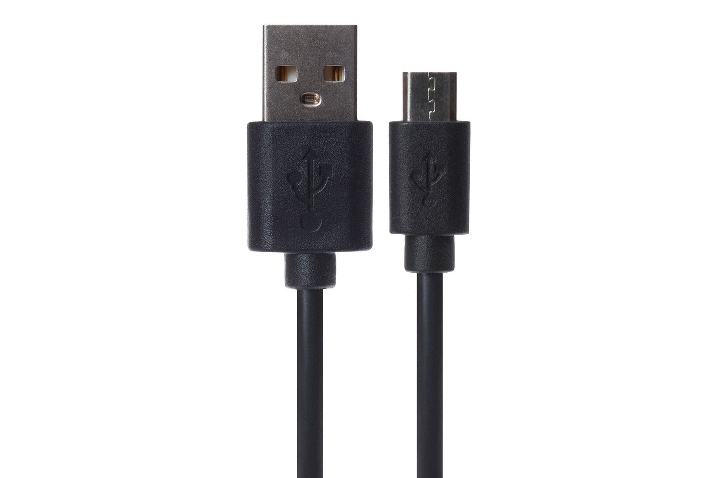 Mevo USB-A to Micro USB-B Cable - Black, 1m - maplin.co.uk