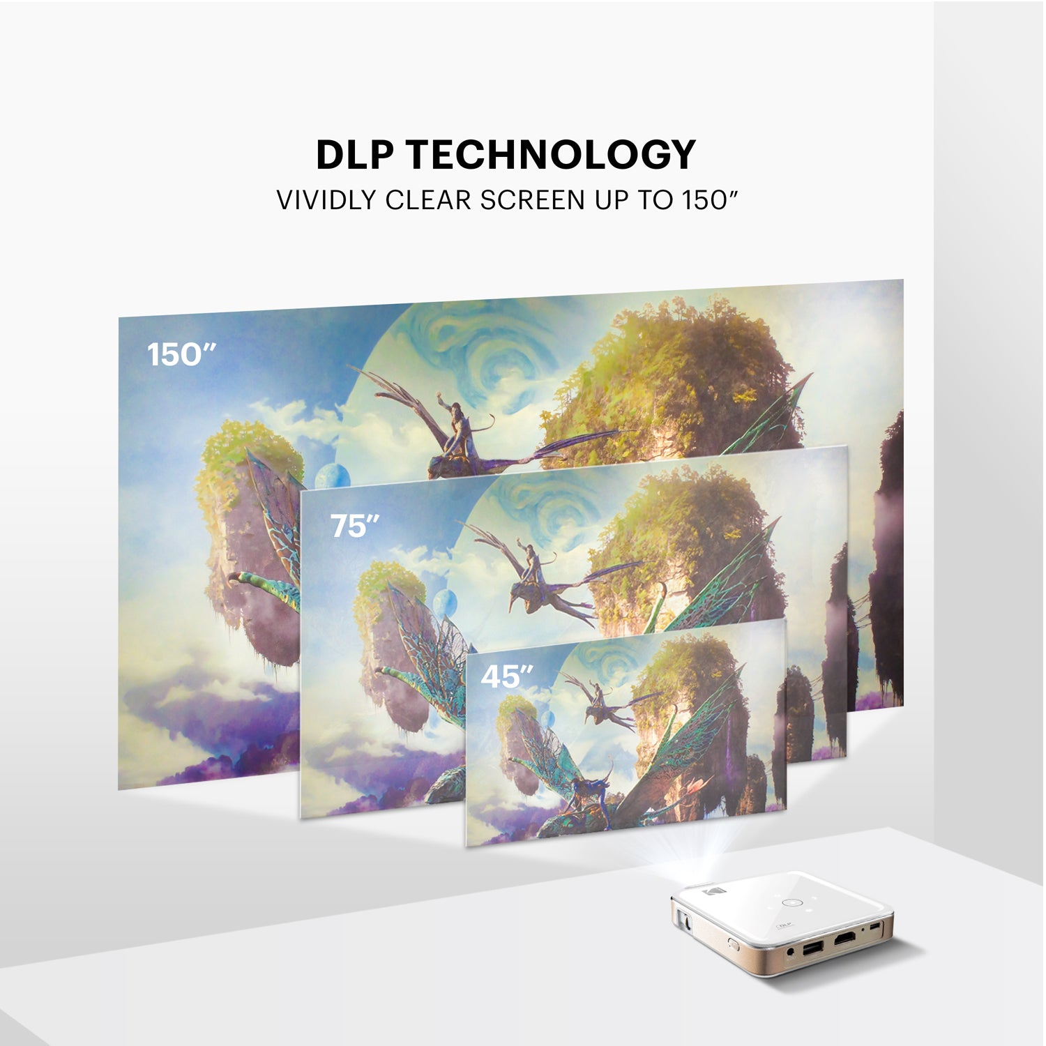 Kodak Luma 150 Portable Wireless Projector