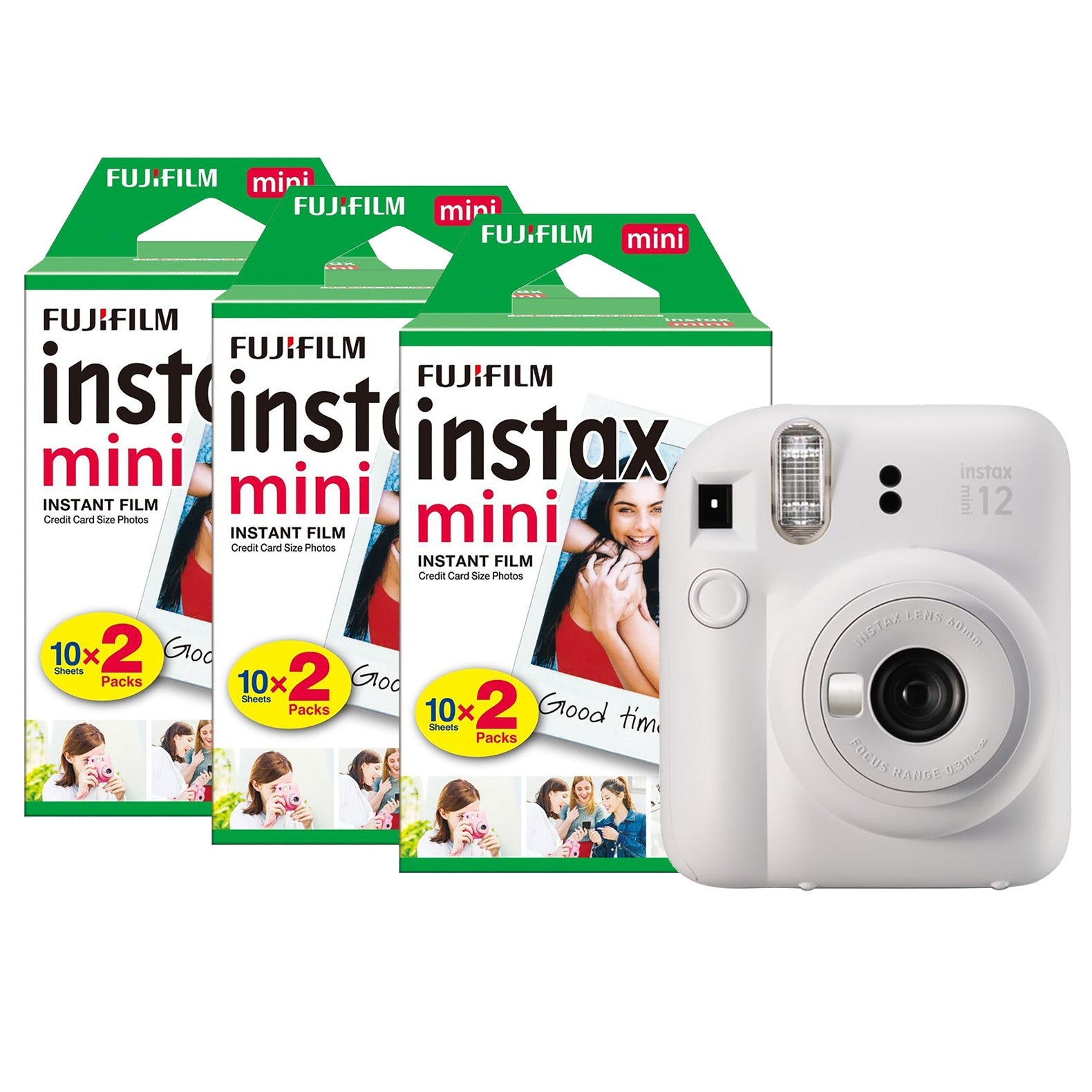 Fujifilm INSTAX mini 12 Album - Blanc d'argile - Kamera Express