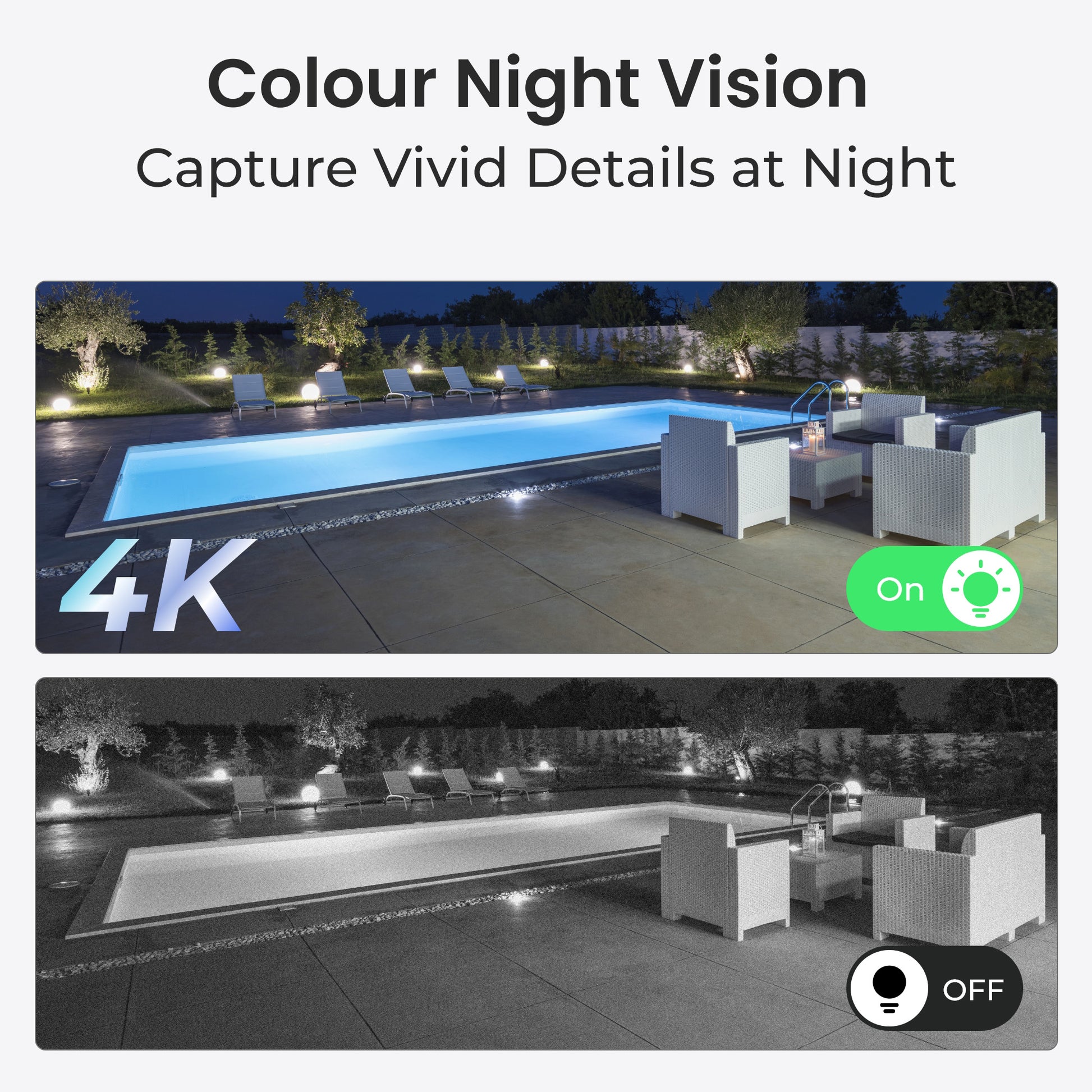 Reolink B440 4K WiFi PT Solar/Battery Security Camera with 64GB MicroSD Card