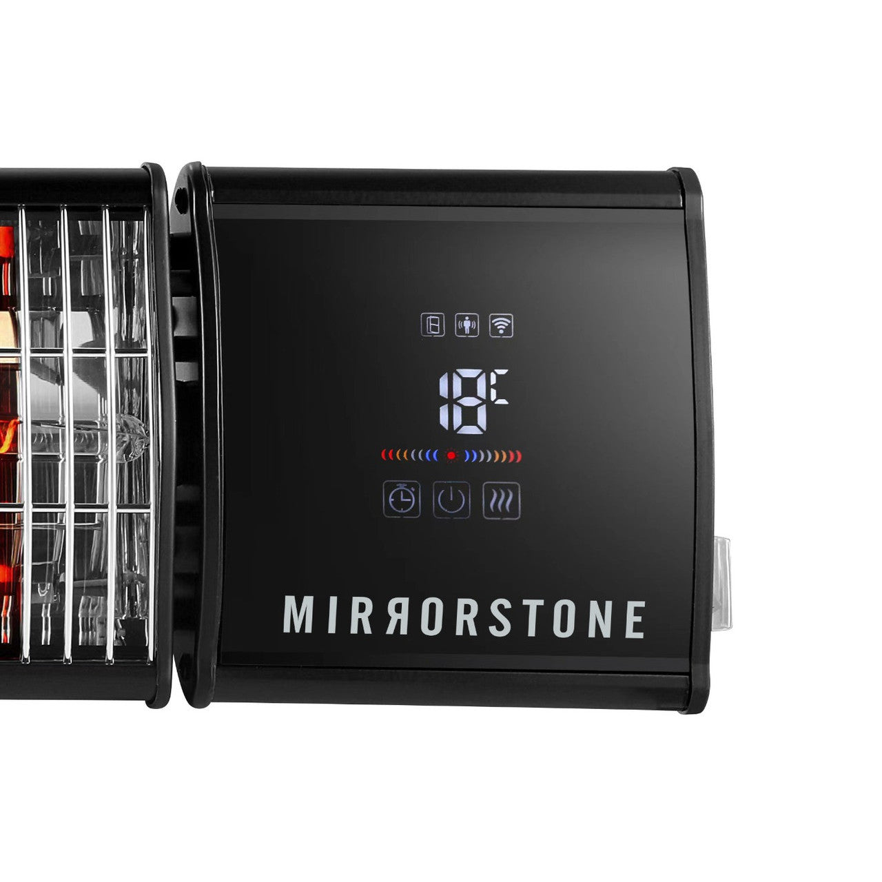 Mirrorstone Athena 2.4kW Remote Controllable Wi-Fi Infrared Bar Heater