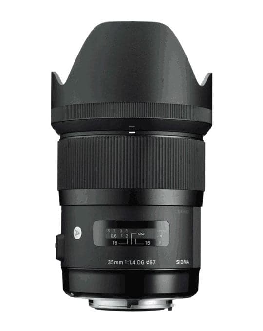 Sigma 35mm f/1.4 DG HSM Wide Angle Telephoto Lens for Canon EF Mount - maplin.co.uk