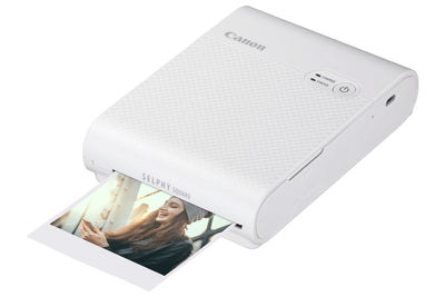 Canon Selphy Square QX10 Wireless Photo Printer - White Printer Only
