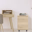 ProperAV Extra 2 Drawer Filing Cabinet Cupboard with Wheels - maplin.co.uk