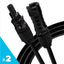 Staubli Pre-Crimped 4mm DC Cable with MC4 EVO 2-1 Connector - 10m
