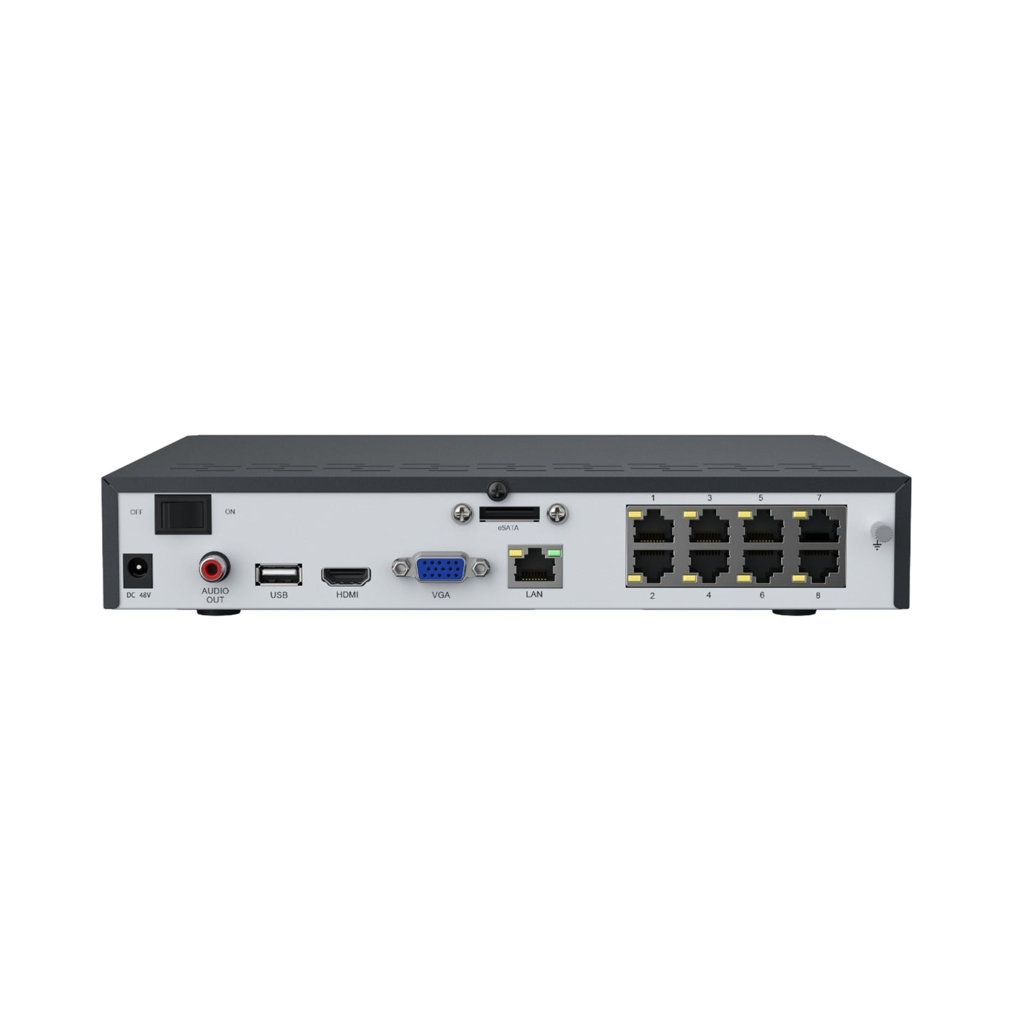Reolink Advantage Series 4K+ 2TB 8-Channel Wired PoE NVR CCTV with 4 Bullet Camera Kit