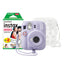 Fujifilm Instax Mini 13 Instant Camera - Dreamy Purple Camera + 20 Shot Pack + Skinny Dip Case