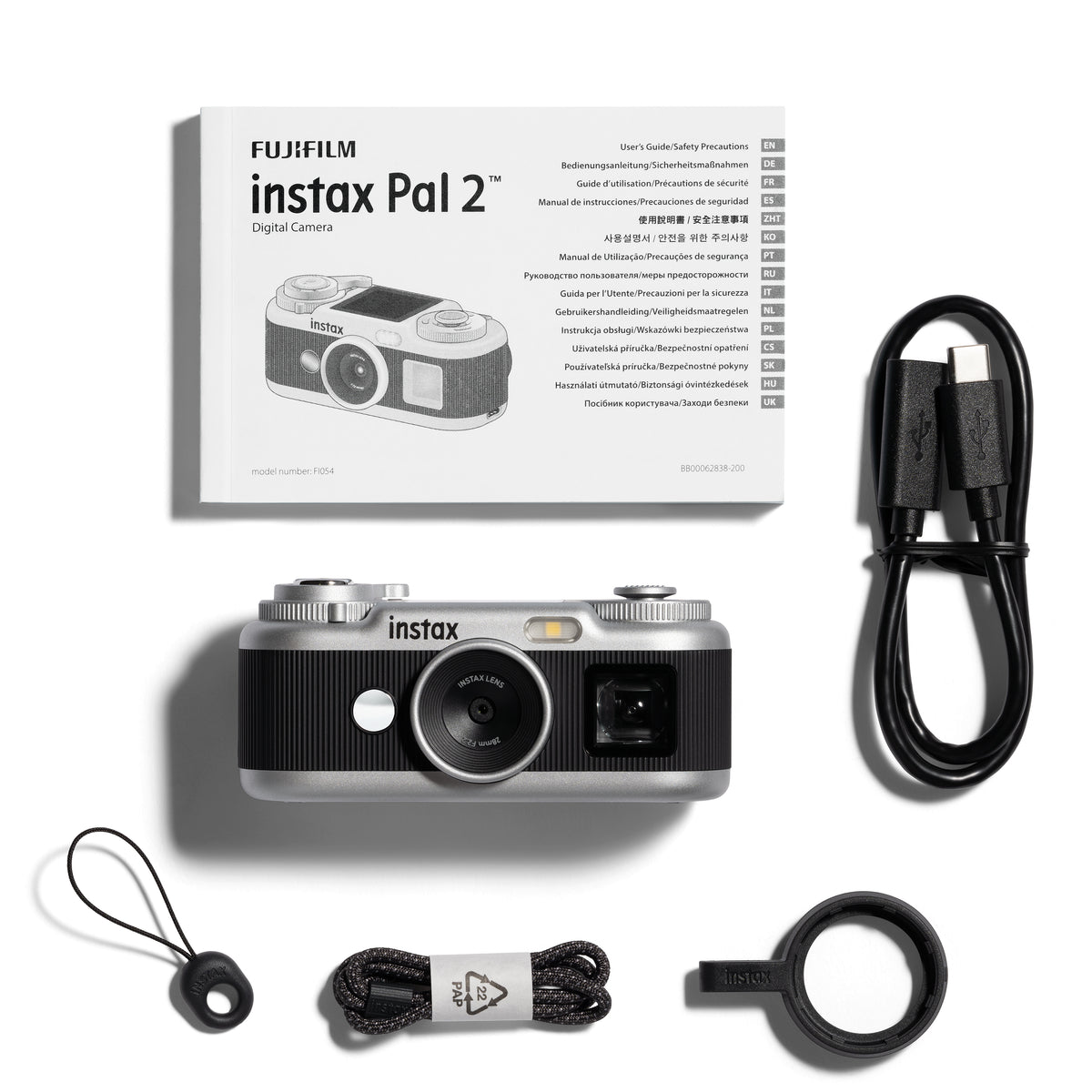 Fujifilm Instax PAL 2 Digital Camera - Black