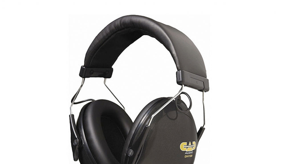 CAD Sessions 100 Drummers Isolation Over-Ear Headphones - Black - maplin.co.uk