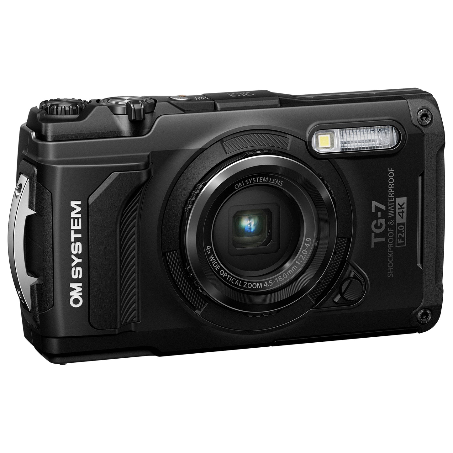OM System TG-7 12MP 4x Zoom Tough Compact Camera