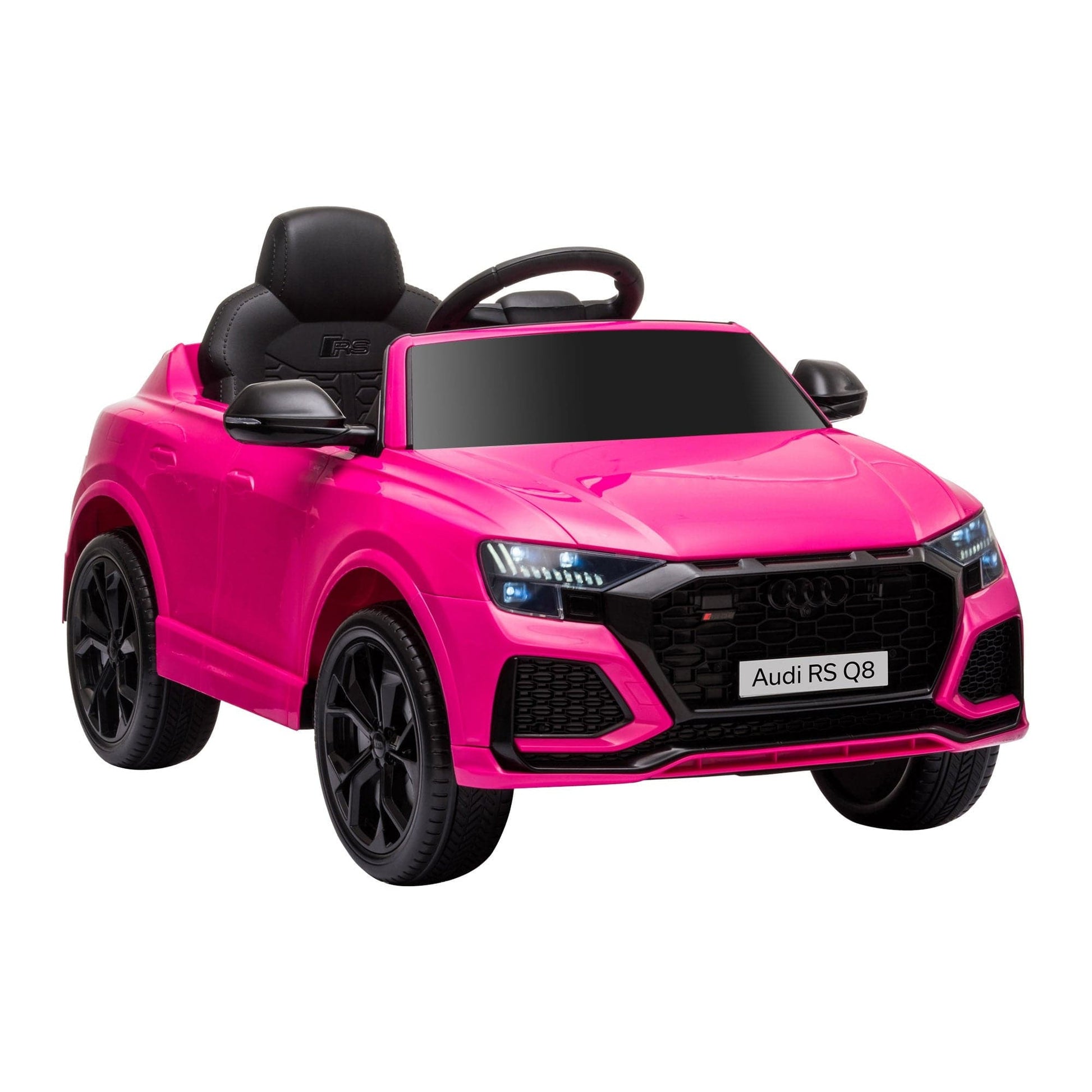 Maplin Plus Audi RS Q8 6V Kids Electric Ride On Toy Car with Remote Control, USB & Bluetooth - maplin.co.uk