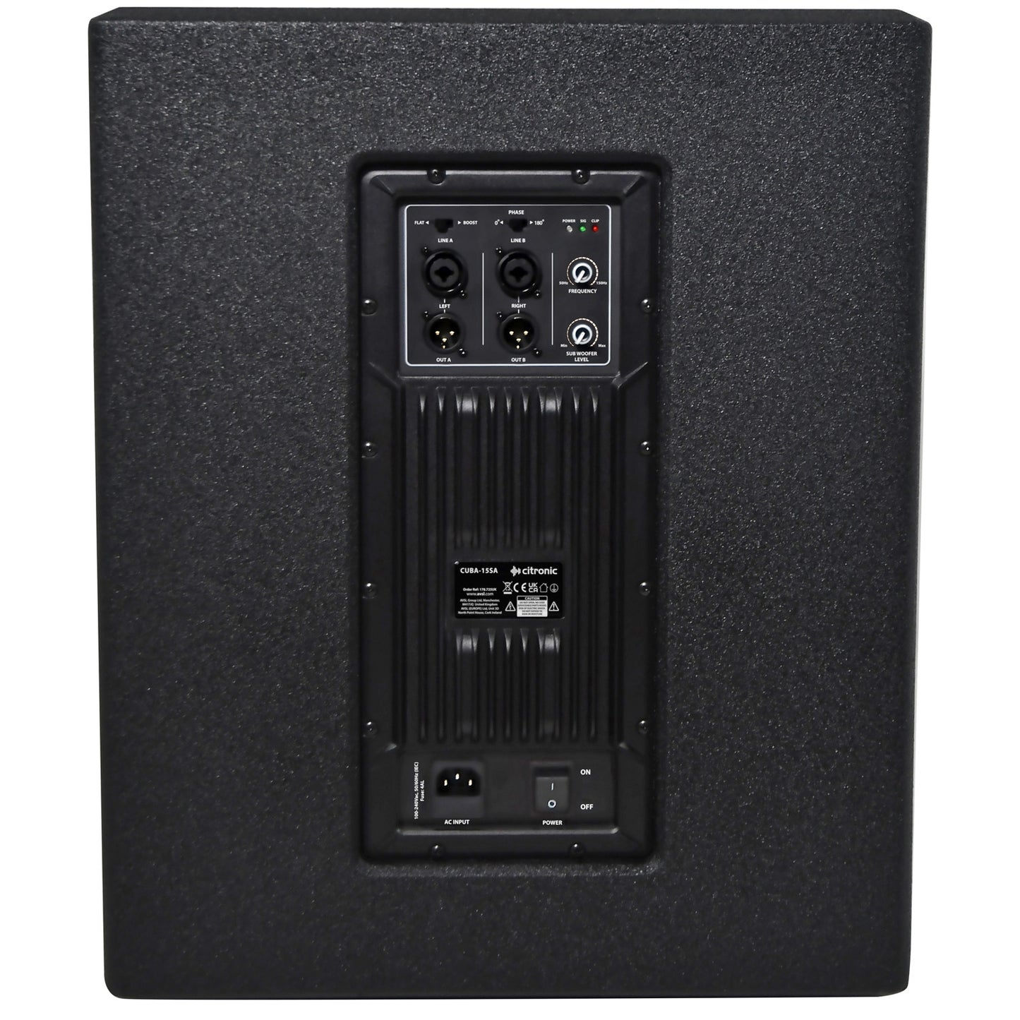 Citronic CUBA High Power Active Sub Cabinet