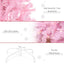 HOMCOM 5ft LED Pencil Slim Artificial Christmas Tree with Realistic Branches - Pink - maplin.co.uk